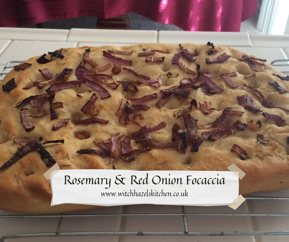 Rosemary & Red Onion Focaccia